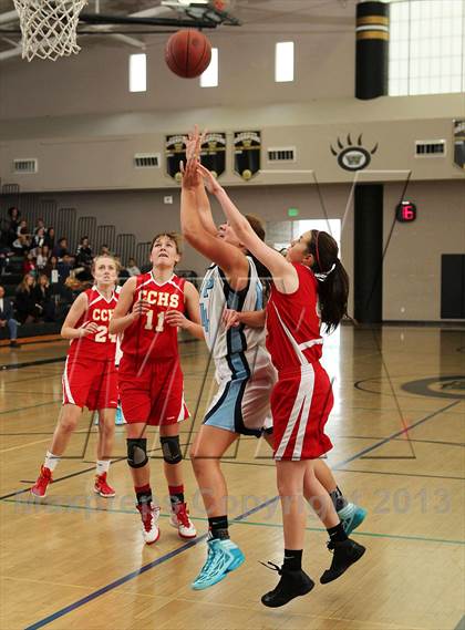 Thumbnail 1 in Cathedral Catholic vs. Our Lady of Peace (So Cal Holiday Classic) photogallery.