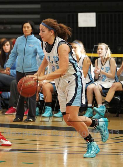 Thumbnail 2 in Cathedral Catholic vs. Our Lady of Peace (So Cal Holiday Classic) photogallery.