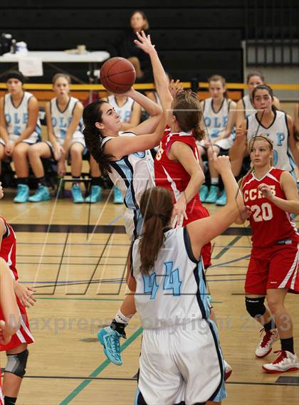 Thumbnail 3 in Cathedral Catholic vs. Our Lady of Peace (So Cal Holiday Classic) photogallery.