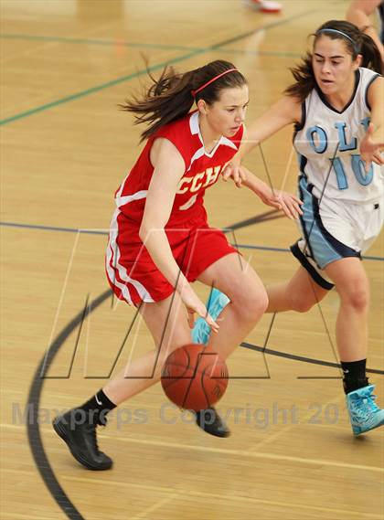 Thumbnail 3 in Cathedral Catholic vs. Our Lady of Peace (So Cal Holiday Classic) photogallery.