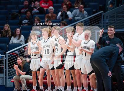 Thumbnail 3 in Lutheran East vs. Preble Shawnee (OHSAA Division III Semifinal) photogallery.