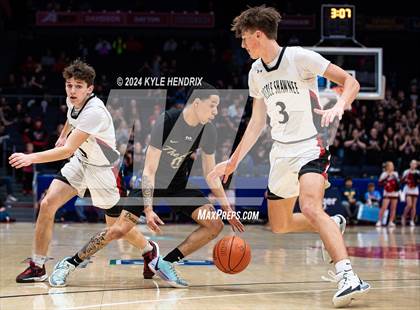 Thumbnail 3 in Lutheran East vs. Preble Shawnee (OHSAA Division III Semifinal) photogallery.