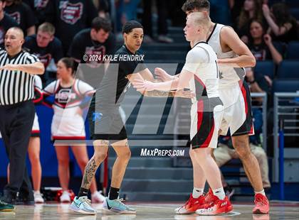 Thumbnail 3 in Lutheran East vs. Preble Shawnee (OHSAA Division III Semifinal) photogallery.