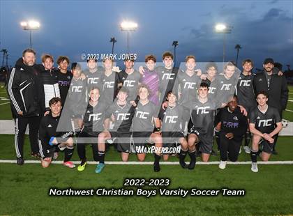 Thumbnail 3 in Northwest Christian vs. Thatcher (AIA 3A Semifinal) photogallery.