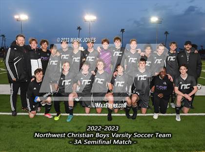 Thumbnail 2 in Northwest Christian vs. Thatcher (AIA 3A Semifinal) photogallery.