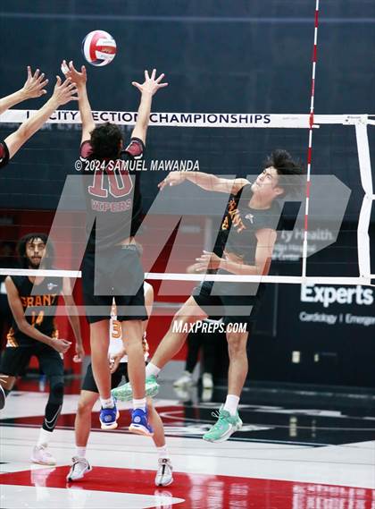 Thumbnail 1 in Grant vs Valley Academy of Arts & Sciences (CIF LAS DII Final) photogallery.