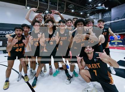 Thumbnail 1 in Grant vs Valley Academy of Arts & Sciences (CIF LAS DII Final) photogallery.