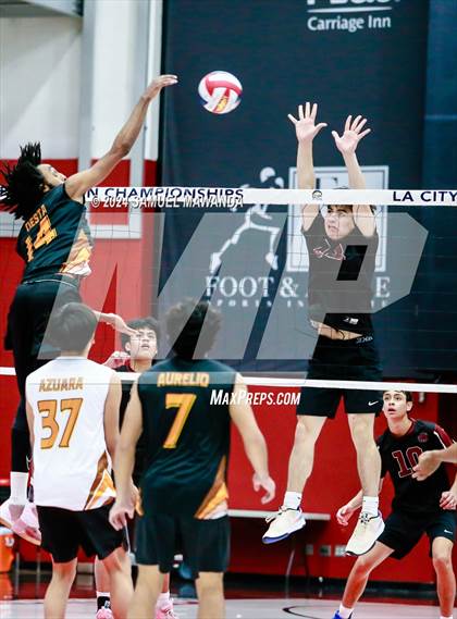 Thumbnail 3 in Grant vs Valley Academy of Arts & Sciences (CIF LAS DII Final) photogallery.