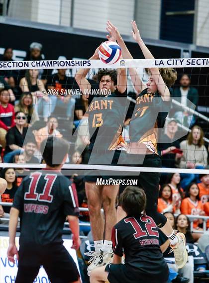 Thumbnail 3 in Grant vs Valley Academy of Arts & Sciences (CIF LAS DII Final) photogallery.