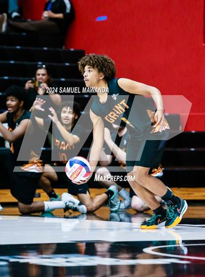 Thumbnail 3 in Grant vs Valley Academy of Arts & Sciences (CIF LAS DII Final) photogallery.
