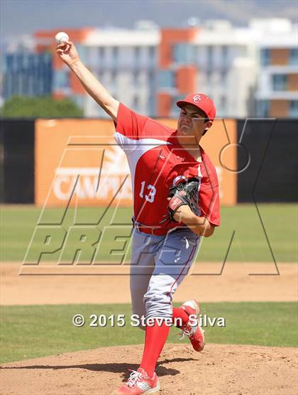 Thumbnail 2 in Cathedral Catholic vs. La Costa Canyon (65th Annual San Diego Lions Tournament Semifinal) photogallery.