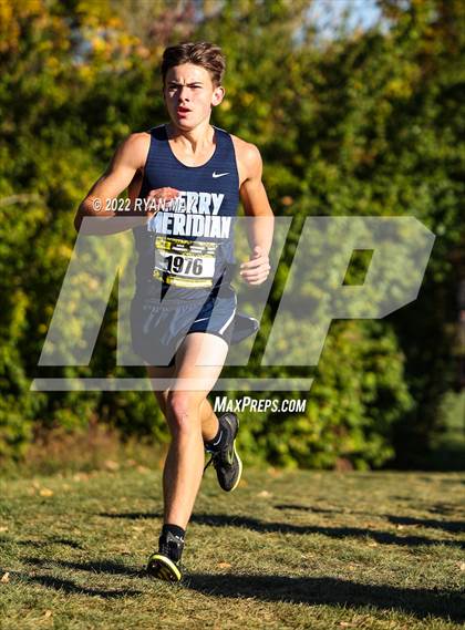 Thumbnail 2 in IHSAA Boys Cross Country Sectionals photogallery.