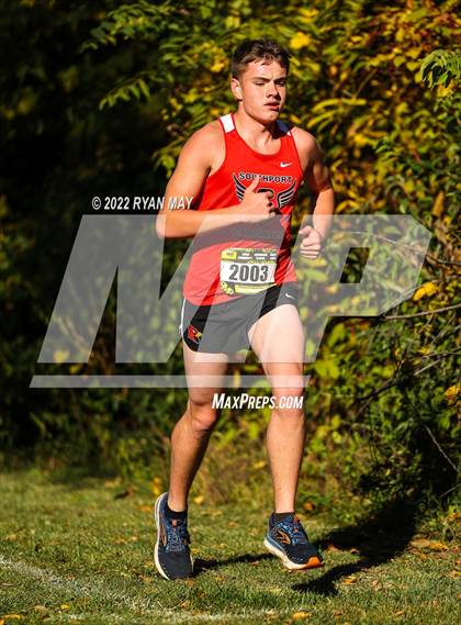 Thumbnail 3 in IHSAA Boys Cross Country Sectionals photogallery.