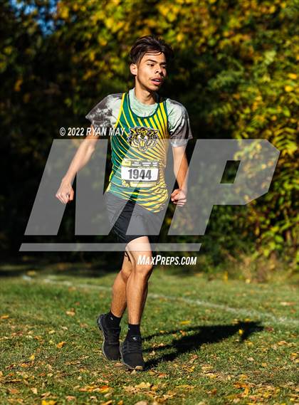 Thumbnail 2 in IHSAA Boys Cross Country Sectionals photogallery.