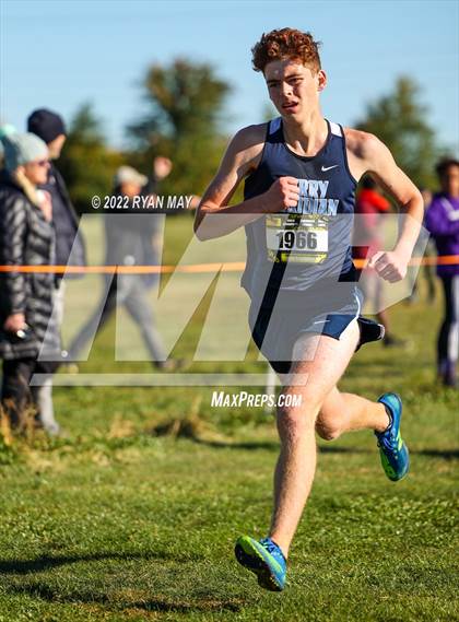 Thumbnail 3 in IHSAA Boys Cross Country Sectionals photogallery.