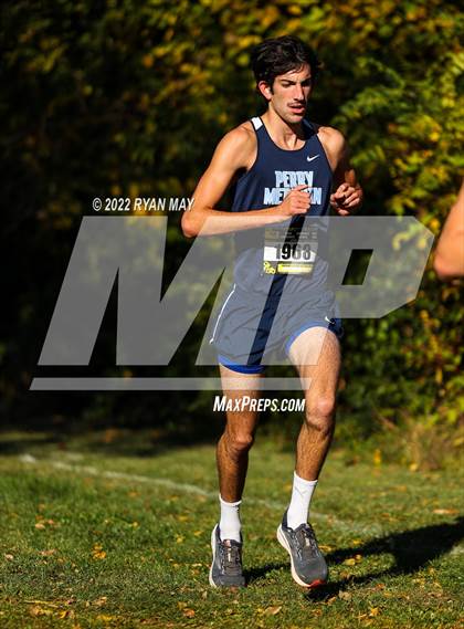 Thumbnail 3 in IHSAA Boys Cross Country Sectionals photogallery.