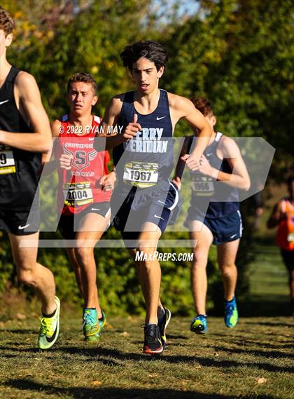 Thumbnail 2 in IHSAA Boys Cross Country Sectionals photogallery.