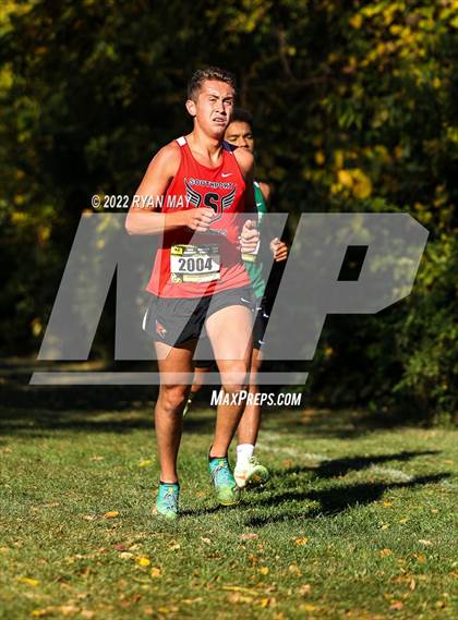 Thumbnail 3 in IHSAA Boys Cross Country Sectionals photogallery.