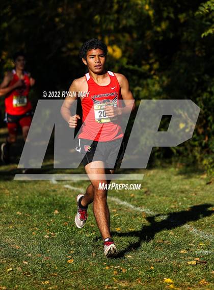 Thumbnail 1 in IHSAA Boys Cross Country Sectionals photogallery.