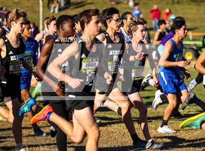 Thumbnail 2 in IHSAA Boys Cross Country Sectionals photogallery.