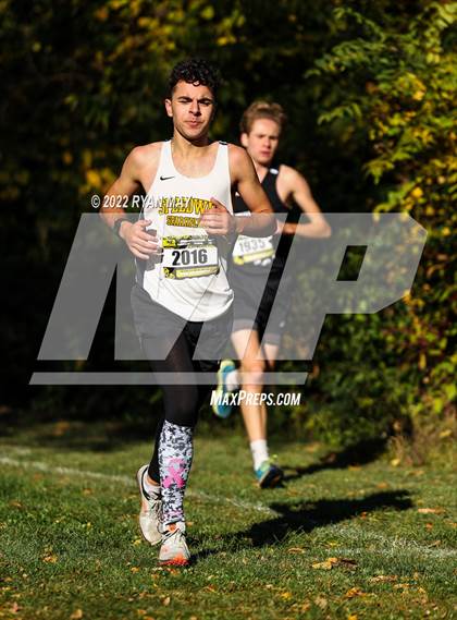 Thumbnail 1 in IHSAA Boys Cross Country Sectionals photogallery.