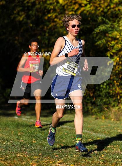 Thumbnail 3 in IHSAA Boys Cross Country Sectionals photogallery.