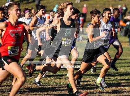 Thumbnail 1 in IHSAA Boys Cross Country Sectionals photogallery.