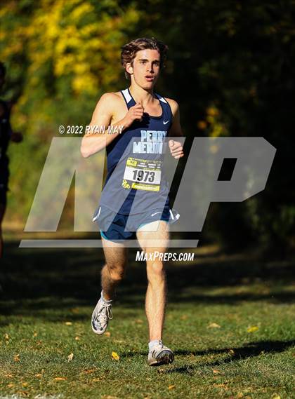 Thumbnail 3 in IHSAA Boys Cross Country Sectionals photogallery.