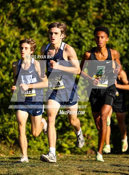 Thumbnail 3 in IHSAA Boys Cross Country Sectionals photogallery.
