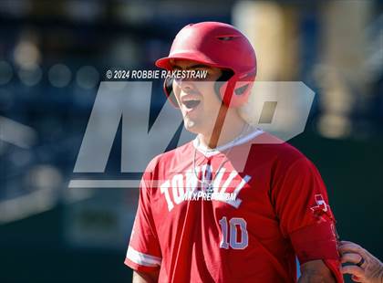 Thumbnail 3 in Pearland vs. Tomball (UIL 6A Baseball Final) photogallery.