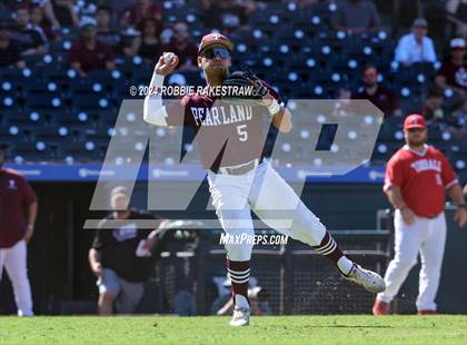 Thumbnail 2 in Pearland vs. Tomball (UIL 6A Baseball Final) photogallery.