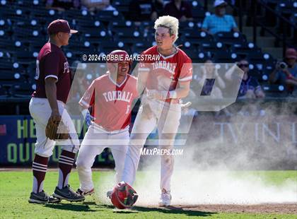 Thumbnail 2 in Pearland vs. Tomball (UIL 6A Baseball Final) photogallery.
