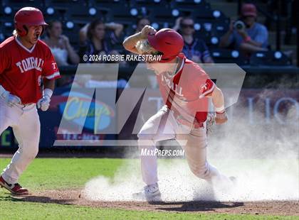 Thumbnail 3 in Pearland vs. Tomball (UIL 6A Baseball Final) photogallery.
