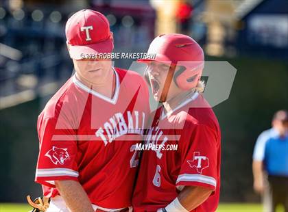 Thumbnail 2 in Pearland vs. Tomball (UIL 6A Baseball Final) photogallery.