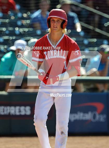 Thumbnail 1 in Pearland vs. Tomball (UIL 6A Baseball Final) photogallery.