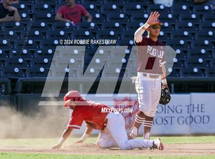 Thumbnail 2 in Pearland vs. Tomball (UIL 6A Baseball Final) photogallery.