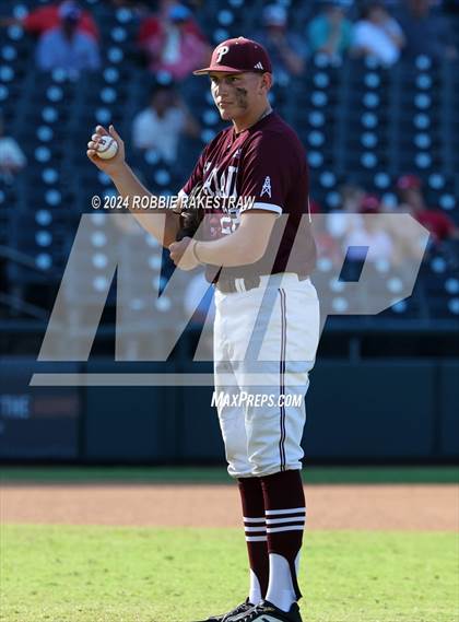 Thumbnail 1 in Pearland vs. Tomball (UIL 6A Baseball Final) photogallery.