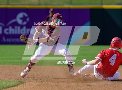 Thumbnail 2 in Pearland vs. Tomball (UIL 6A Baseball Final) photogallery.