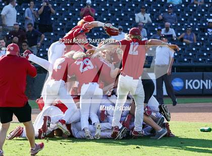 Thumbnail 3 in Pearland vs. Tomball (UIL 6A Baseball Final) photogallery.