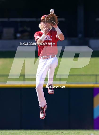 Thumbnail 3 in Pearland vs. Tomball (UIL 6A Baseball Final) photogallery.