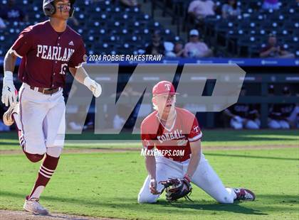 Thumbnail 3 in Pearland vs. Tomball (UIL 6A Baseball Final) photogallery.