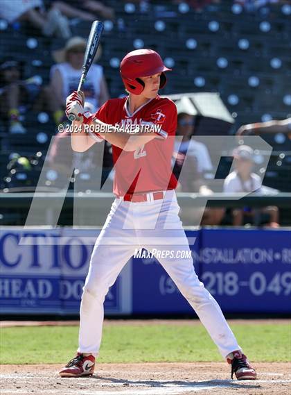 Thumbnail 3 in Pearland vs. Tomball (UIL 6A Baseball Final) photogallery.