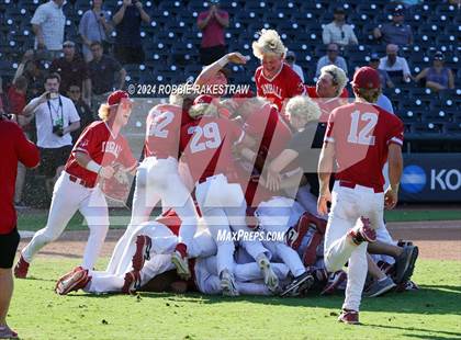 Thumbnail 1 in Pearland vs. Tomball (UIL 6A Baseball Final) photogallery.
