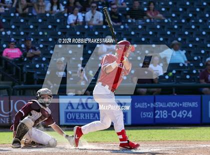 Thumbnail 3 in Pearland vs. Tomball (UIL 6A Baseball Final) photogallery.