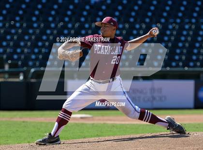 Thumbnail 2 in Pearland vs. Tomball (UIL 6A Baseball Final) photogallery.