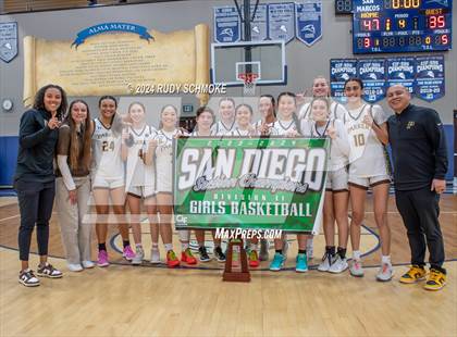 Thumbnail 1 in Francis Parker vs. Victory Christian Academy (CIF SDS Division 2 Finals) photogallery.
