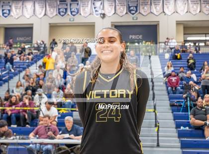 Thumbnail 2 in Francis Parker vs. Victory Christian Academy (CIF SDS Division 2 Finals) photogallery.