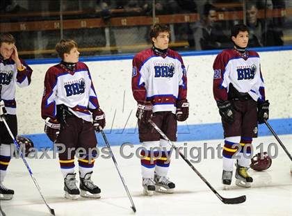 Thumbnail 1 in Masuk vs. Brookfield/Bethel/Danbury (CIAC Division 3 Semifinal) photogallery.
