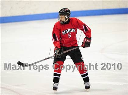 Thumbnail 3 in Masuk vs. Brookfield/Bethel/Danbury (CIAC Division 3 Semifinal) photogallery.