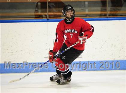 Thumbnail 1 in Masuk vs. Brookfield/Bethel/Danbury (CIAC Division 3 Semifinal) photogallery.